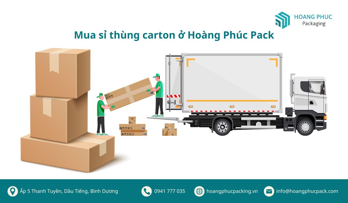 Mua sỉ thùng carton tại Hoàng Phúc Pack
